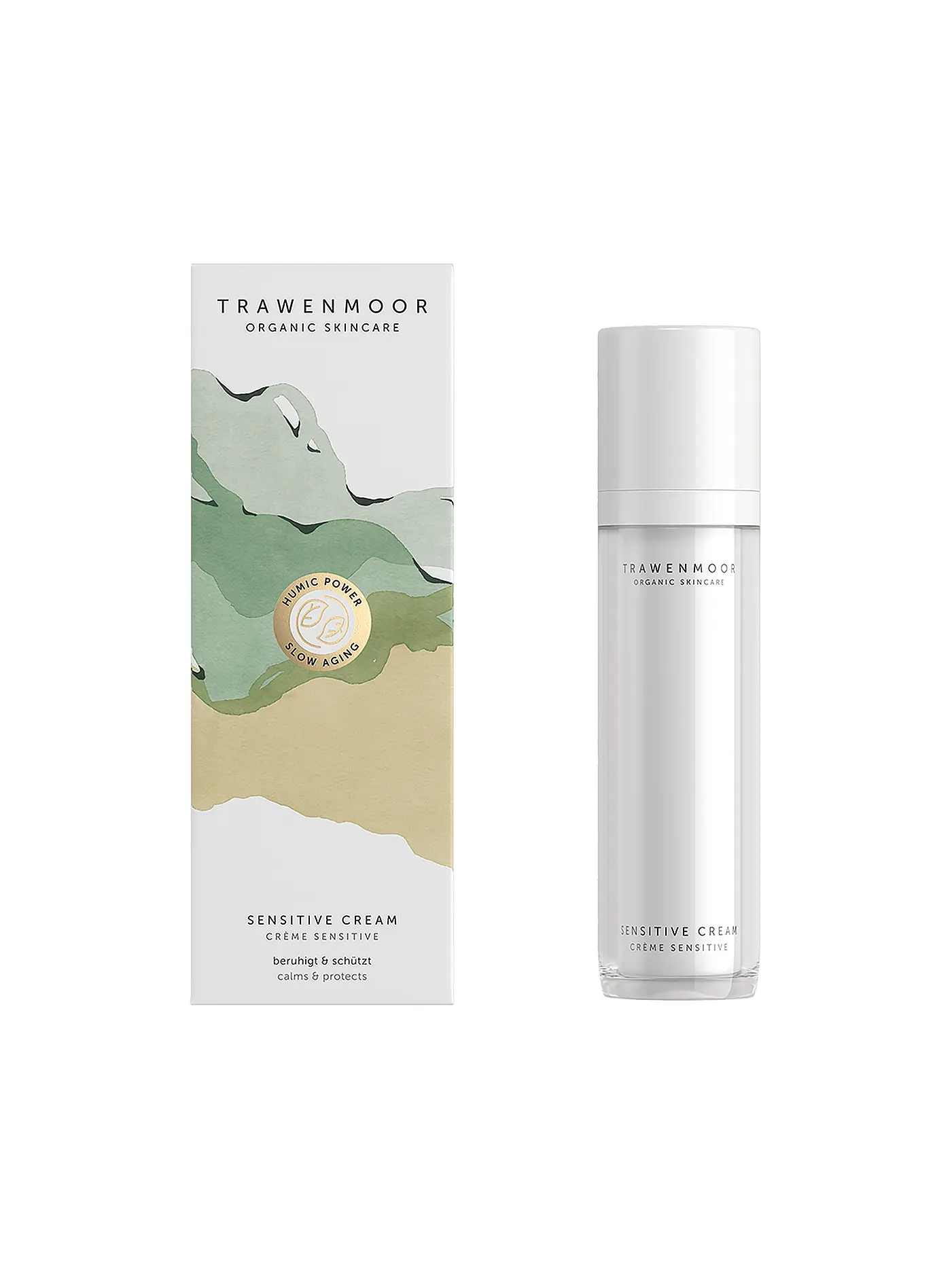 TRAWENMOOR | Gesichtscreme - Sensitive Cream Refillable 50ml | 